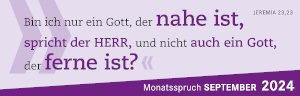 Monatsspruch September 2024